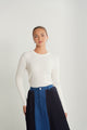Wide Rib Knit Top