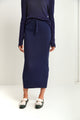Wide Rib Knit Skirt