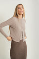 Pointelle Cardigan and Tank