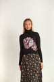 Printed Floral Knit Vest