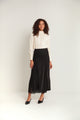 Satin & Lace Skirt