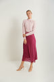 Satin & Lace Skirt