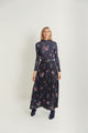 Printed Pleated Skirt