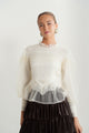 Lace Bell Sleeve Top