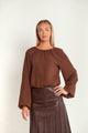 Drapped Shirred Blouse