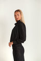 Double Layered Draped Bouse