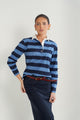 Boxy Fit Wide Stripe Top
