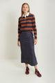 Suede Slip Skirt