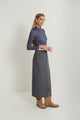 Front Slit Skirt