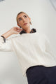 Cable Knit Pattern Sweater