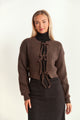 Tie Cardigan