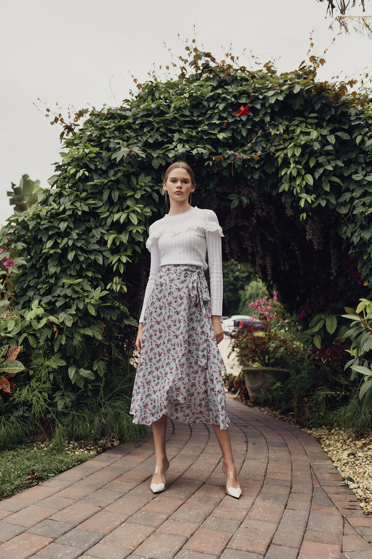 Mock Wrap Skirt – udelny.com