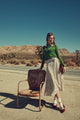 Mock Wrap Skirt