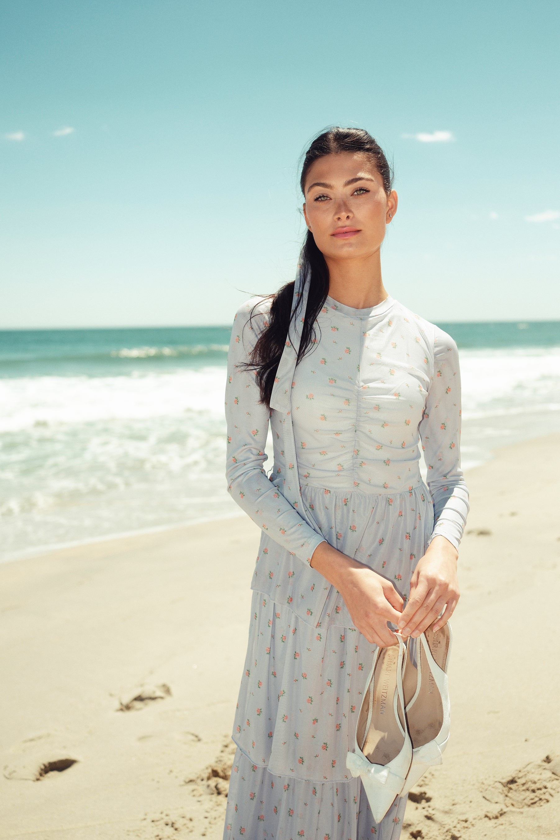 Mesh Layered Maxi Dress – udelny.com
