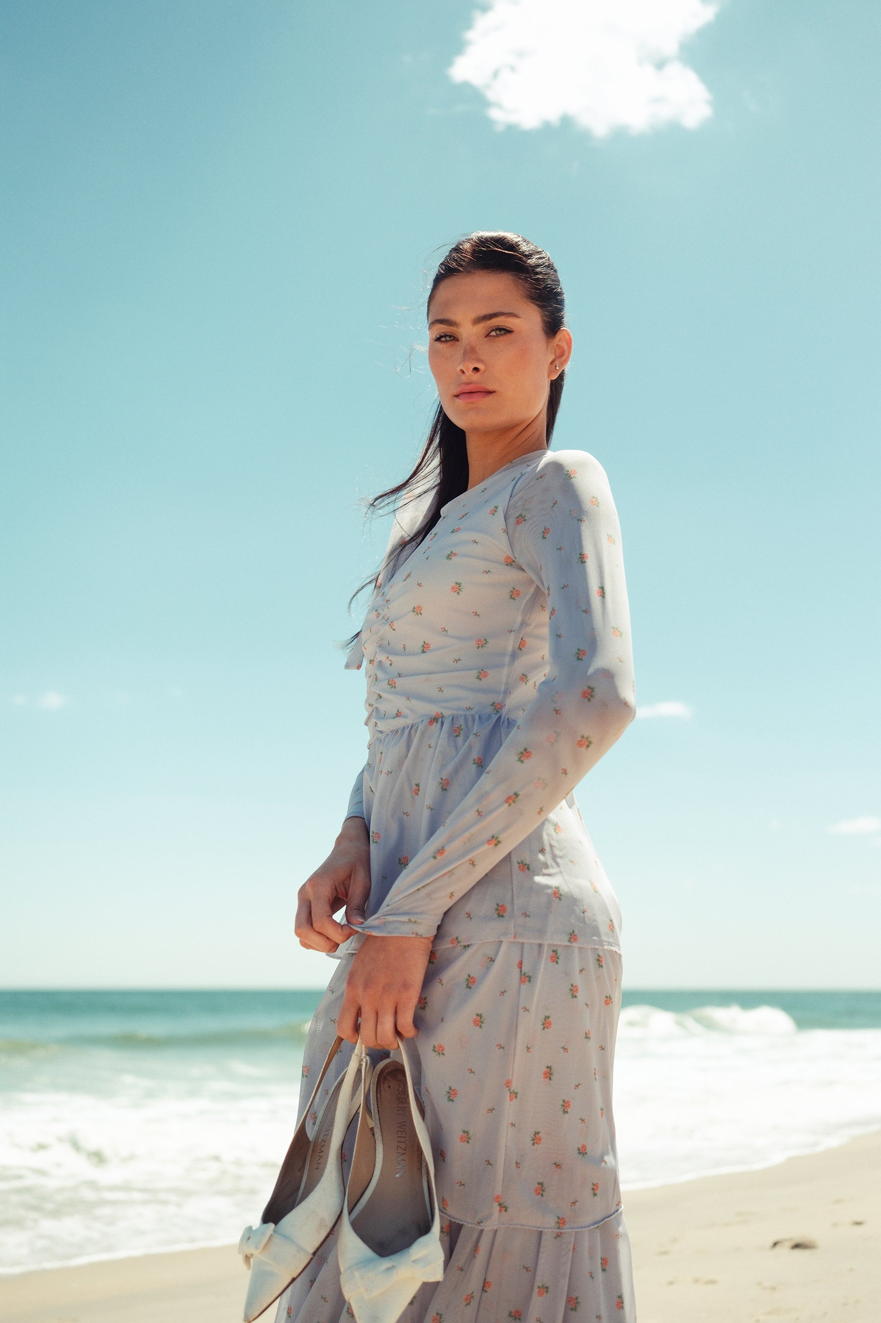princess polly baby blue dress Mesh Layered Maxi Dress – udelny.com