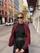 Knit Blazer With Patches