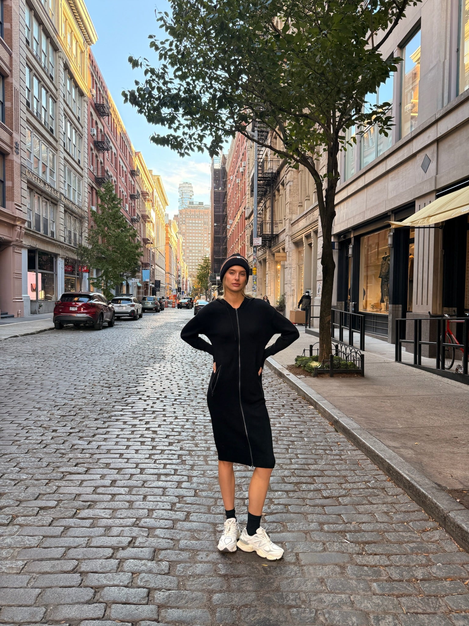 Knit Hoodie Dress – udelny.com