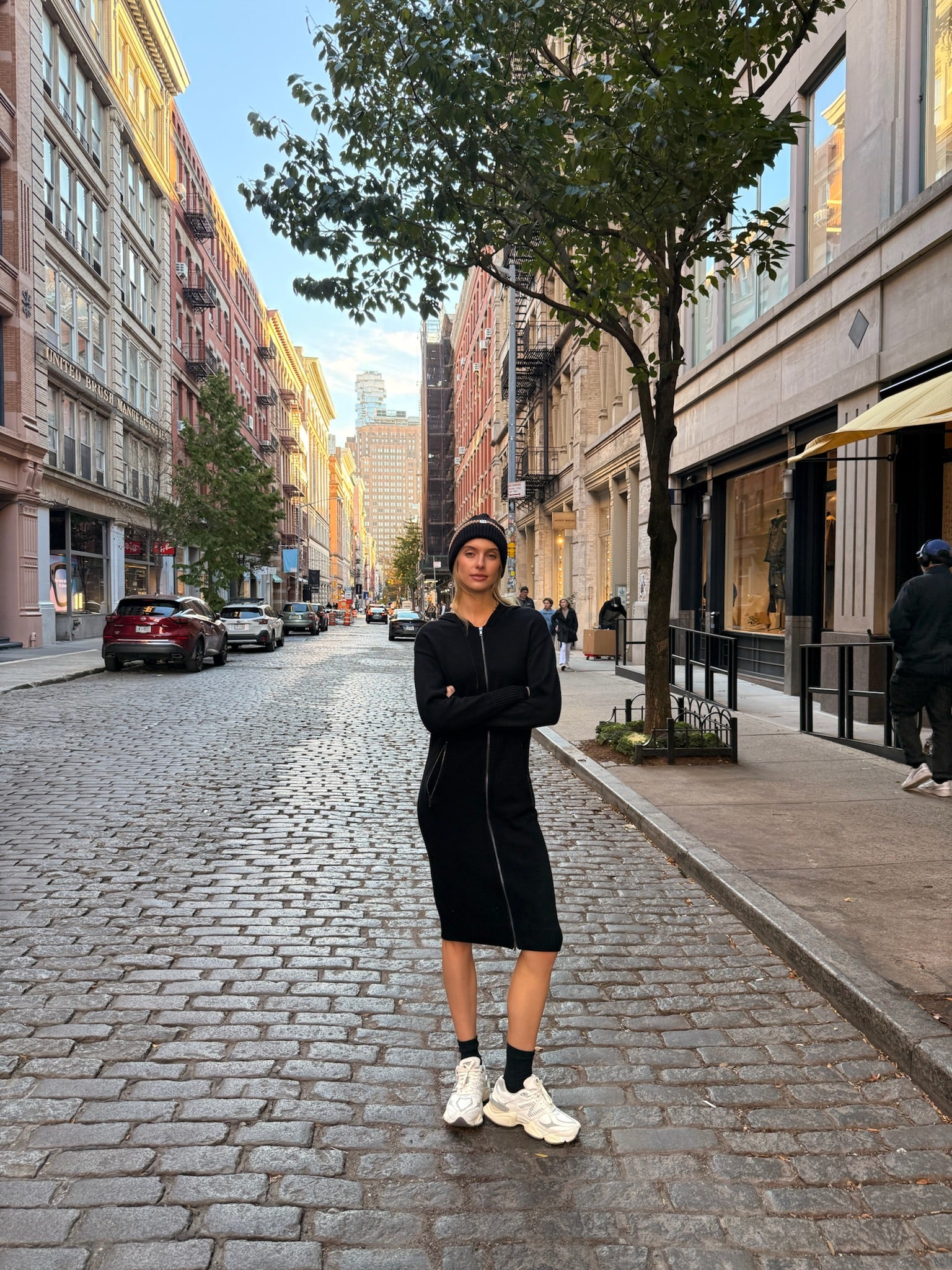Knit Hoodie Dress – udelny.com