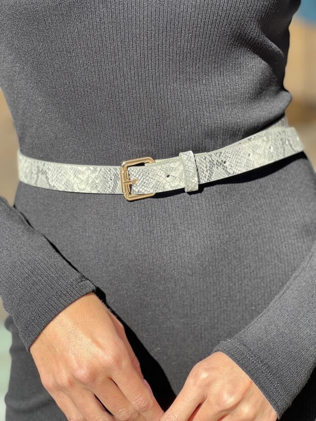 Snake Skin Belt