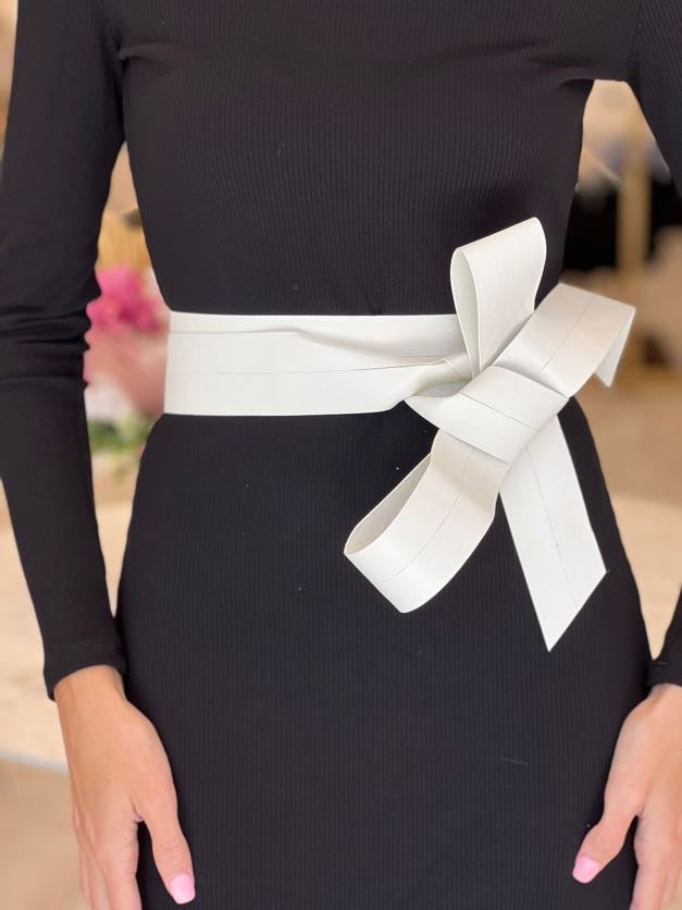 Tie Leather Belt