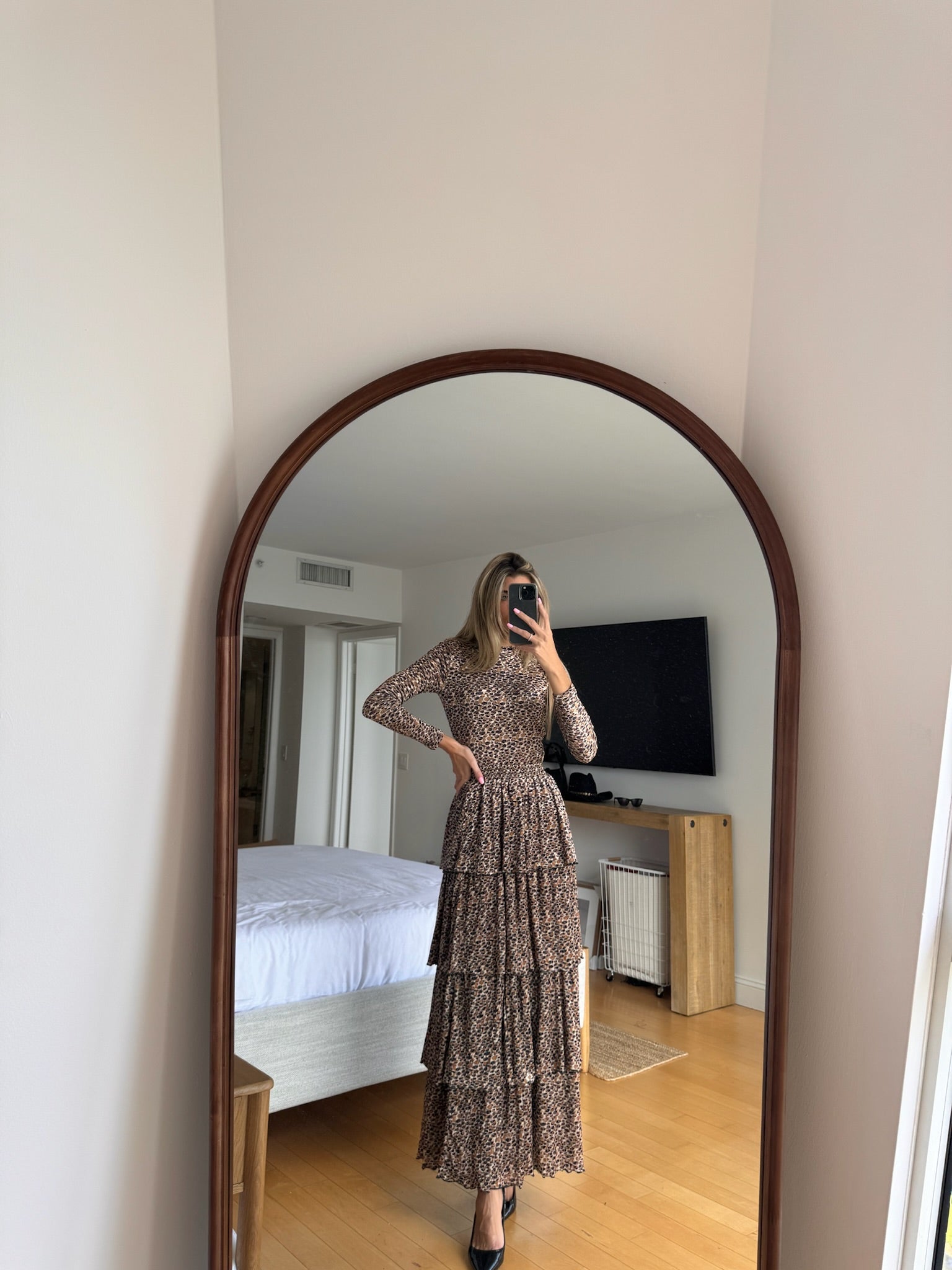 Layered Mesh Skirt – udelny.com