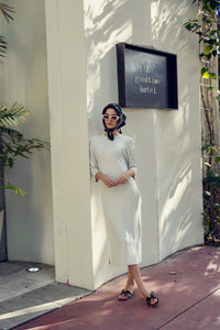 Ribbed Tshirt Dress