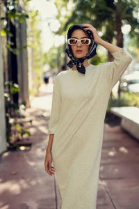 Ribbed Tshirt Dress