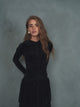 Velour Ruching Top
