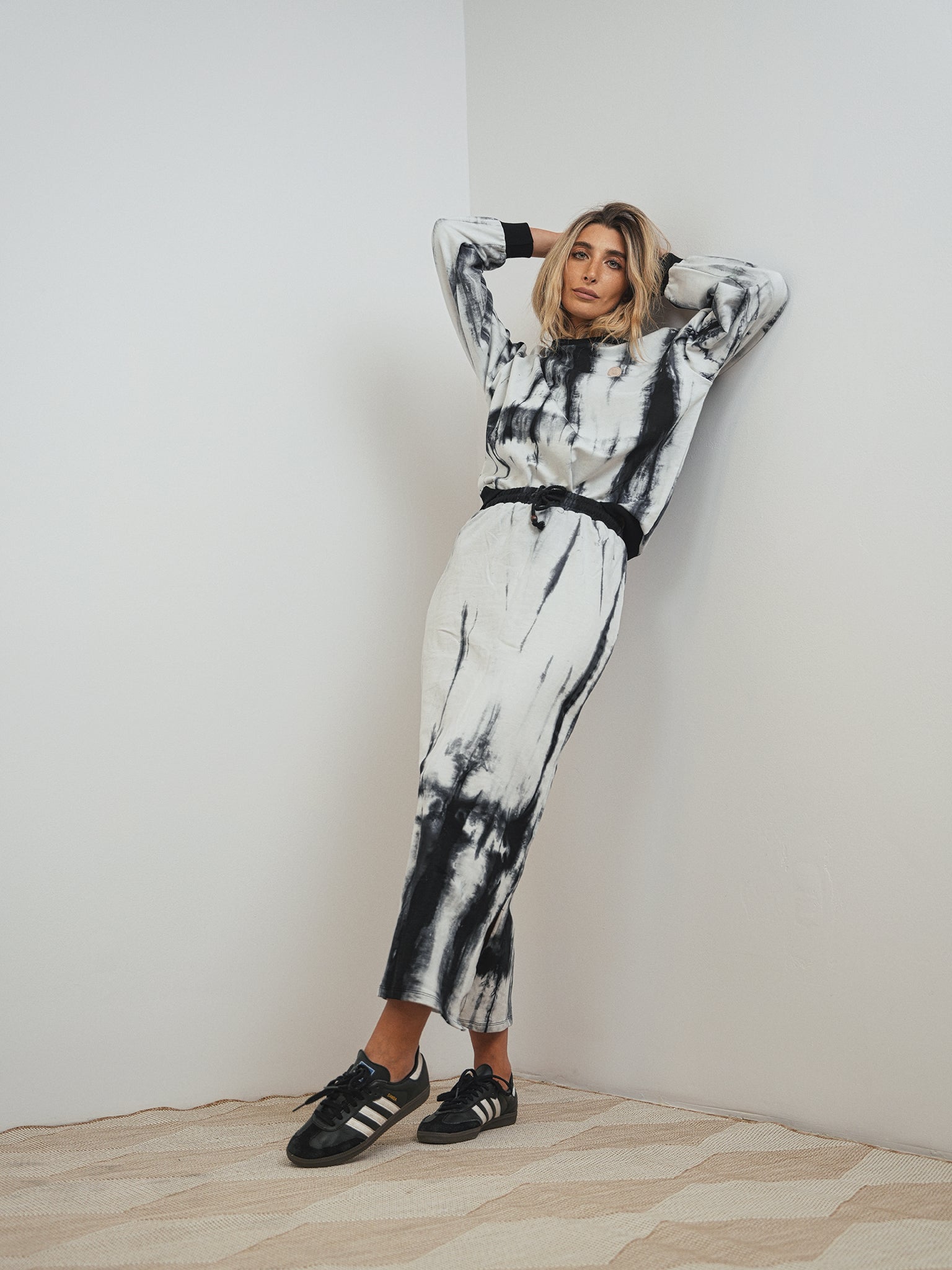 Tie Dye Sweatshirt Skirt