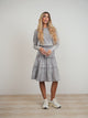Wash Jersey Tiered Pull-On Skirt