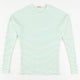 Striped Rib Dolman Tee