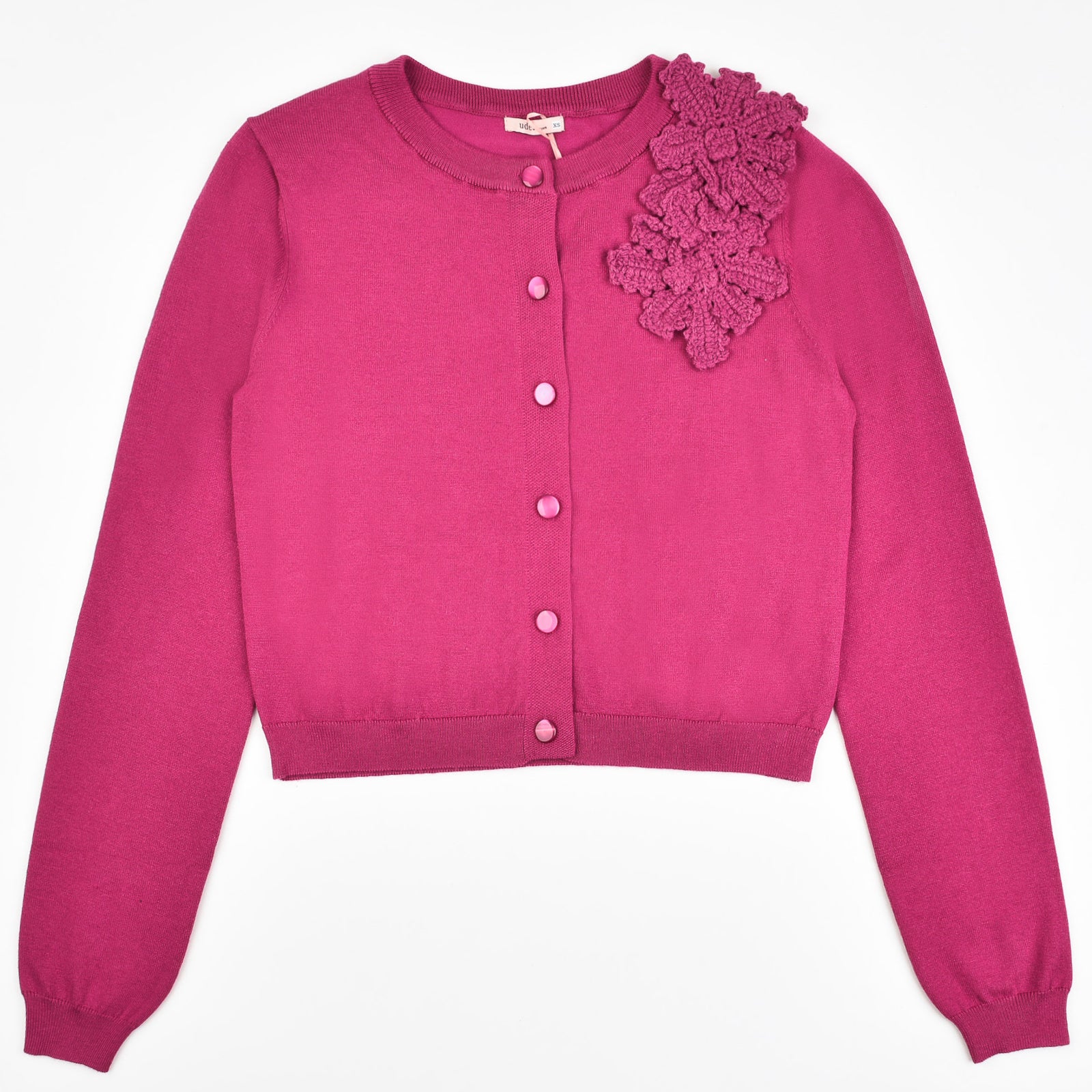 andwang Puff sleeve cardigan カーディガン PEARL PUFF KNIT CARDIGAN - BIRTHDAY BASH