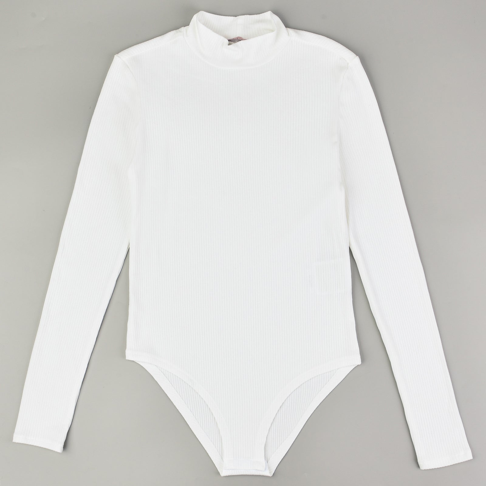 Soft Rib Mock Neck Bodysuit