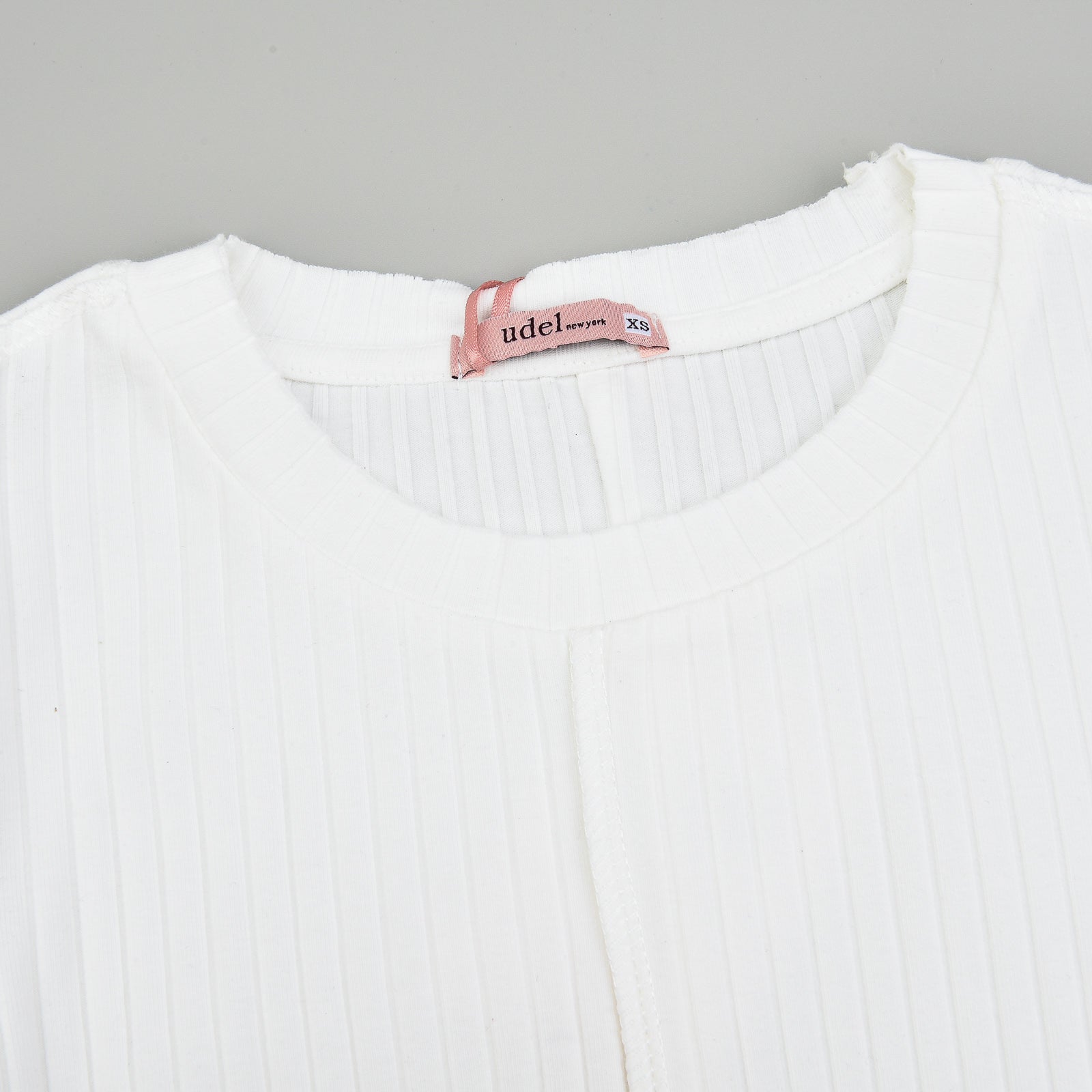 Wide Rib Long Sleeve Tee – udelny.com