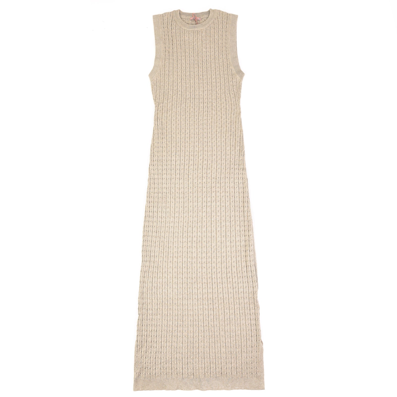 Cable Knit Sleeveless Dress – udelny.com