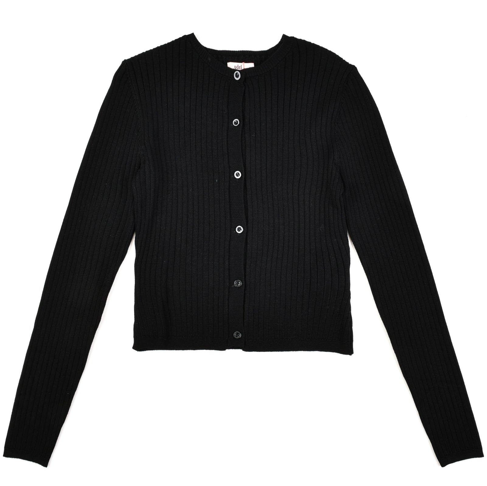 Wide Rib Knit Cardigan – udelny.com