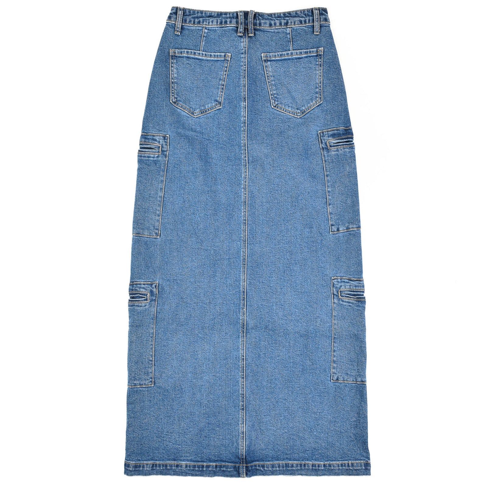 Denim Cargo Skirt – udelny.com