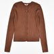 Wide Rib Knit Cardigan