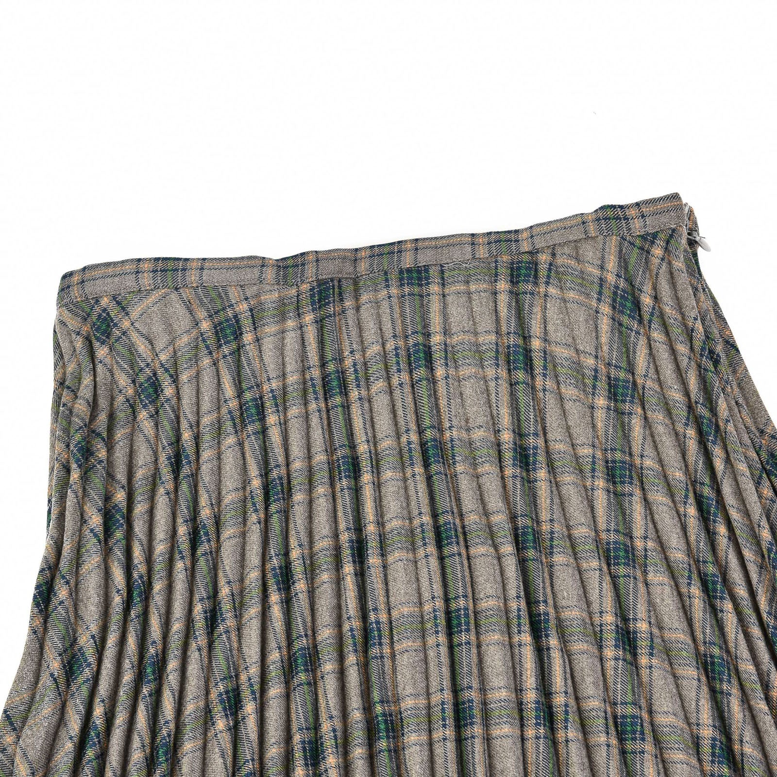 Accordion Plaid Skirt – udelny.com