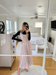 Pleated Slip Dress