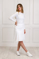 Jersey Panel Skirt