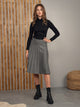 Knit Pleated Skirt - 26"