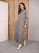 Waisted Buttoned Dress